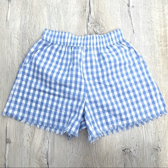 Seek The Label Australia Blue & White Plaid Shorts - Picture 10 of 10